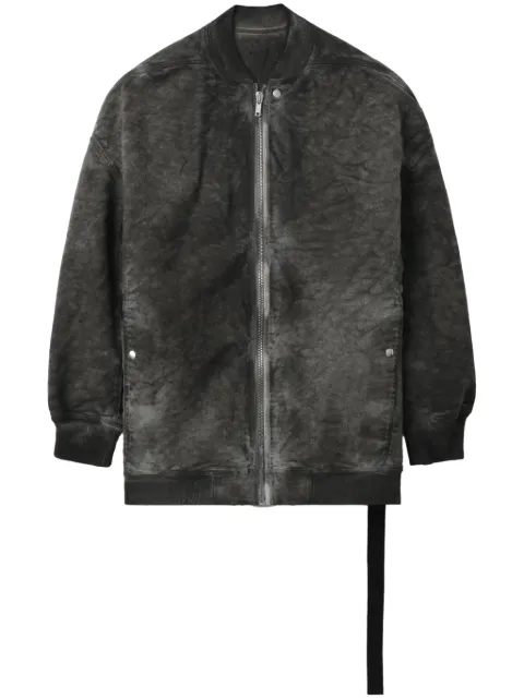 Rick Owens DRKSHDW jumbo flight jacket Grey DU02D2776MO