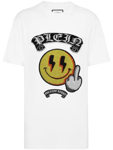 Philipp Plein Smile t-shirt White SAECWTK3270PJY002N