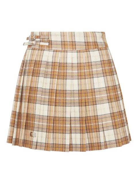 Philipp Plein Flame mini skirt Brown SAECWRV0609PTE004N
