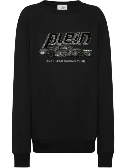Philipp Plein Cars Racing sweatshirt Black SAECWRK0671PTE003N