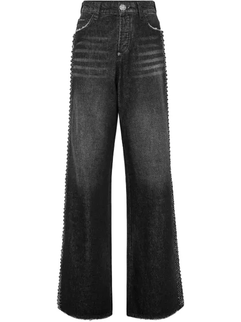Philipp Plein skater jeans Black SAECWDT2767PDE004N