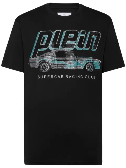 Philipp Plein Cars Racing T-shirt Black SAECMTK8145PJY002N