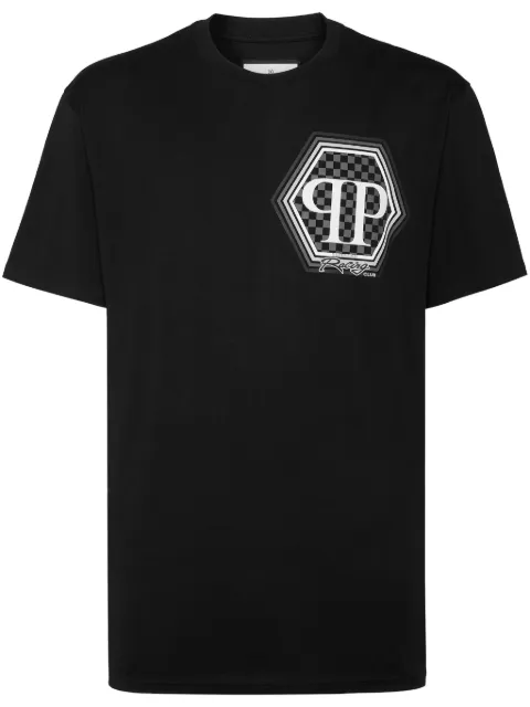 Philipp Plein Hexagon T-shirt Black SAECMTK8106PJY002N