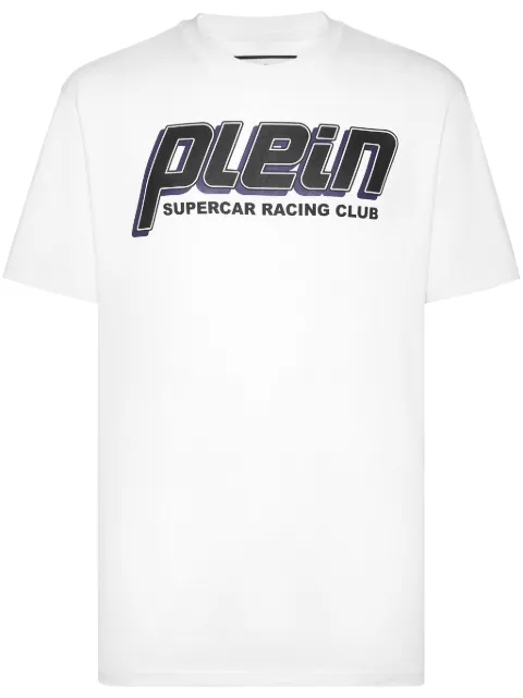 Philipp Plein Racing Club T-shirt White SAECMTK8100PJY002N