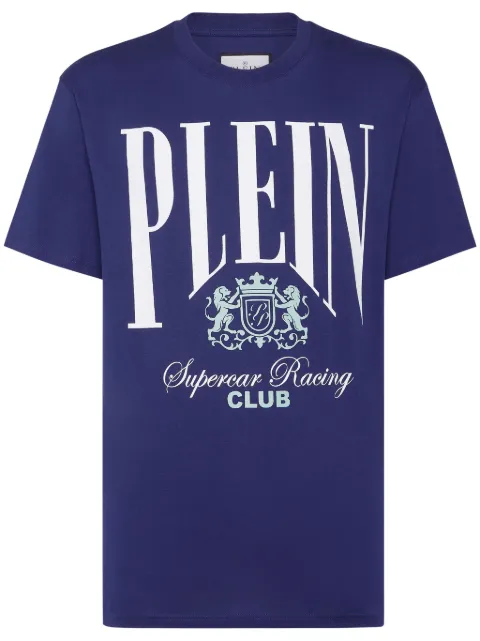 Philipp Plein Cars Racing T-shirt Blue SAECMTK8075PJY002N