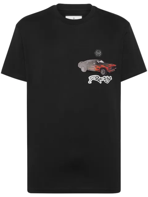 Philipp Plein Cars Racing T-shirt Black SAECMTK8074PJY002N