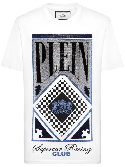 Philipp Plein Racing Club t-shirt White SAECMTK8070PJY002N