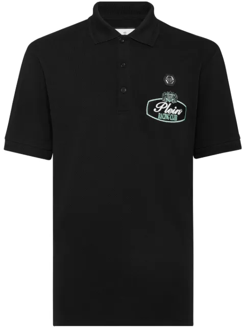 Philipp Plein Racing Club polo shirt Black SAECMTK8065PTE003N