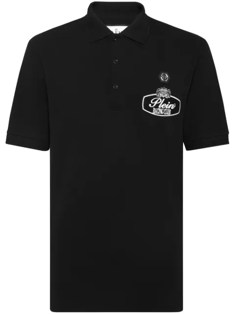 Philipp Plein Racing Club polo shirt Black SAECMTK8065PTE003N