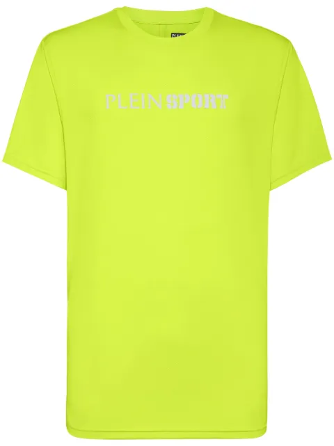 Plein Sport reflective T-shirt Yellow SAECMTK8033STE003N