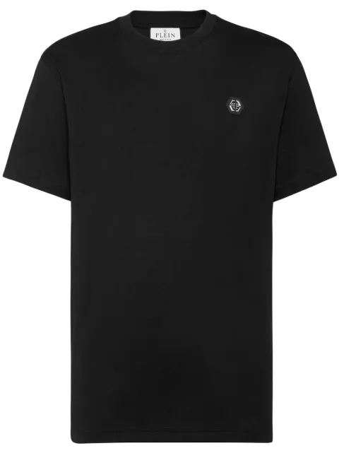 Philipp Plein Skull&Bones T-shirt Black SAECMTK7709PJY002N