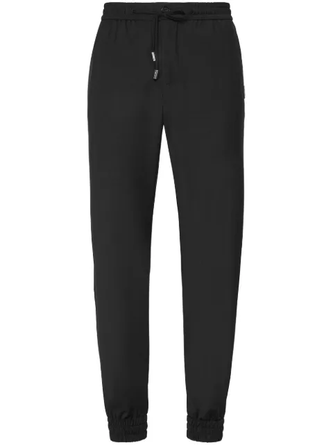 Philipp Plein drawstring track pants Black SAECMRT1477PTE076N