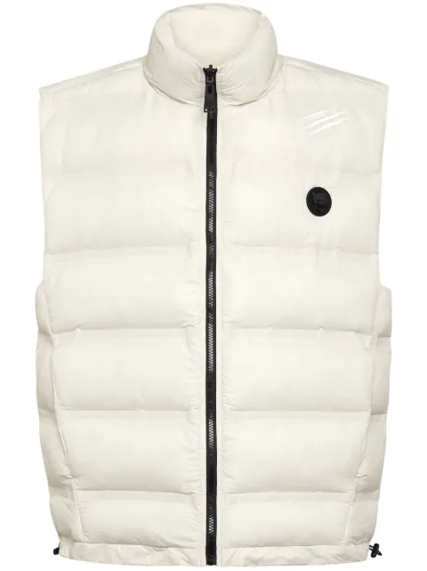 Plein Sport reversible padded gilet Grey SAECMRC0212STE003N