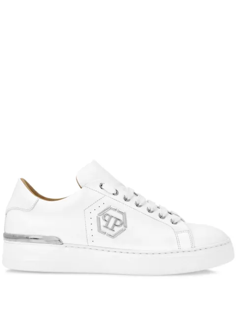 Philipp Plein logo-plaque sneakers White SAESUSC0670PLE010N