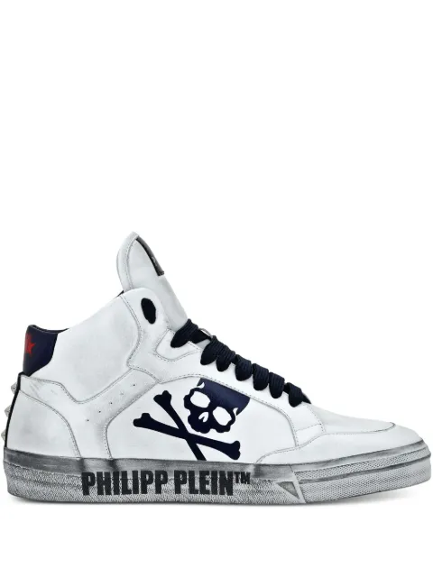 Philipp Plein Retrokickz TM mid-top sneakers White SAESUSC0636PLE005N