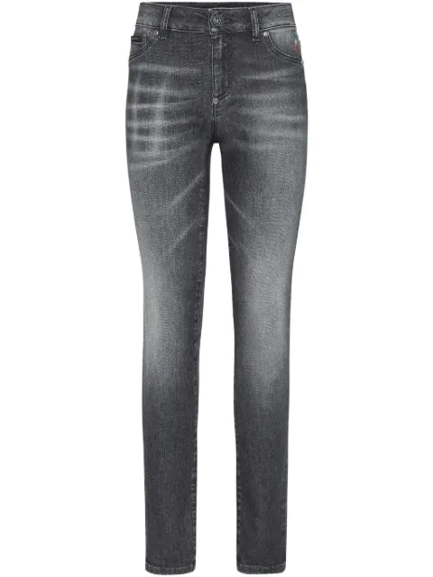 Philipp Plein denim jeggings Grey SAECWDT2698PDE004N