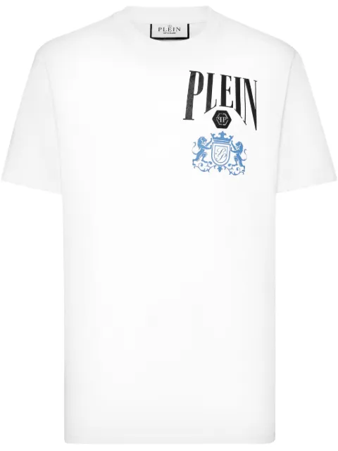 Philipp Plein logo t-shirt White SAECMTK8069PJY002N