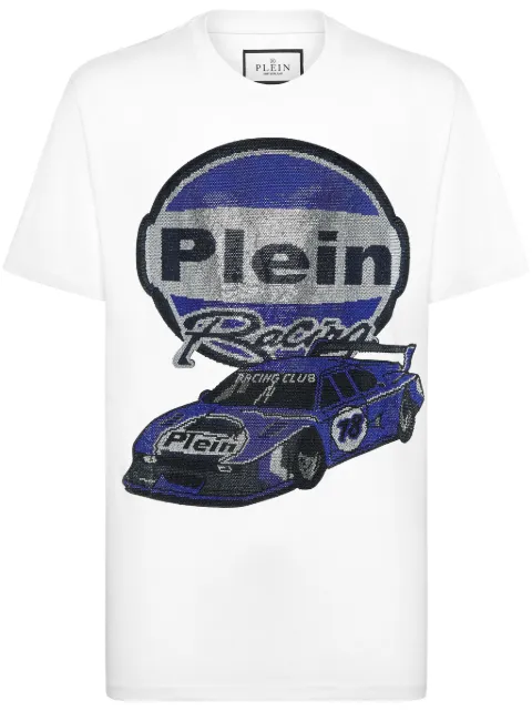 Philipp Plein Cars Racing t-shirt White SAECMTK8061PJY002N