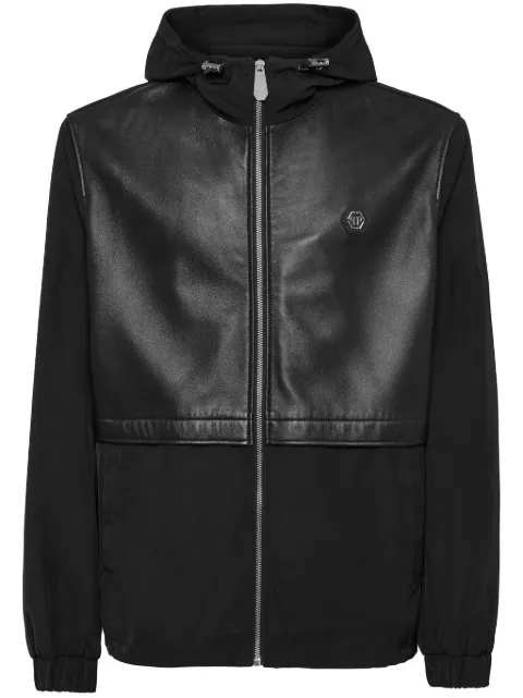 Philipp Plein hooded jacket Black SAECMRB2712PTE120N
