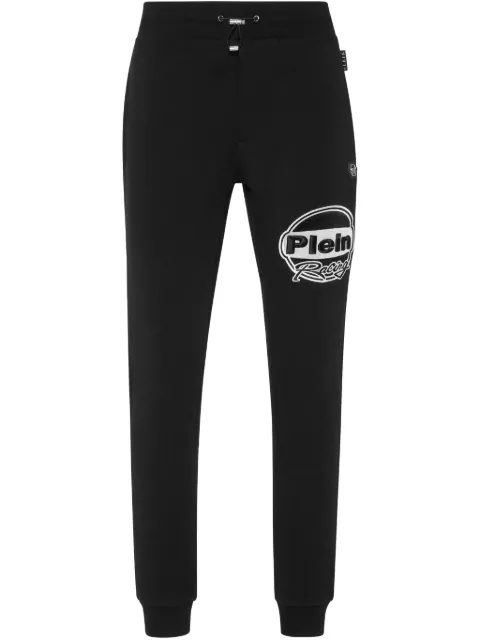 Philipp Plein Cars Racing track pants Black SAECMJT2508PTE003N