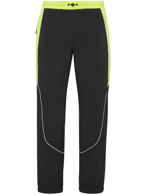 Plein Sport panelled track pants Black SAECMJT2496STE003N
