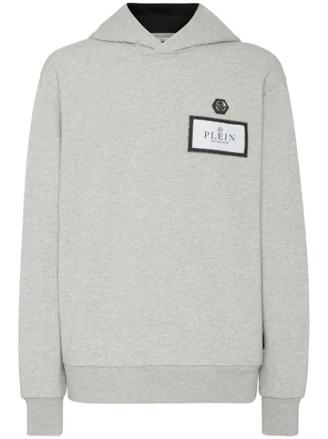 Philipp Plein appliqué sweatshirt Grey SAECMJB3616PTE003N