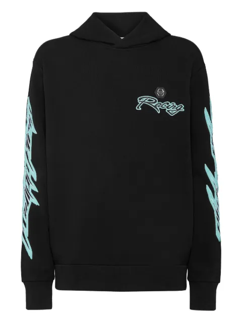 Philipp Plein Racing Club hoodie Black SAECMJB3614PTE003N