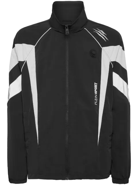 Plein Sport panelled bomber jacket Black SAECMJB3590STE003N
