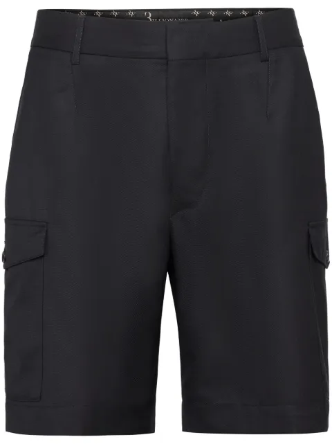 Billionaire tailored cargo shorts Blue BAECMRT1507BTE025N