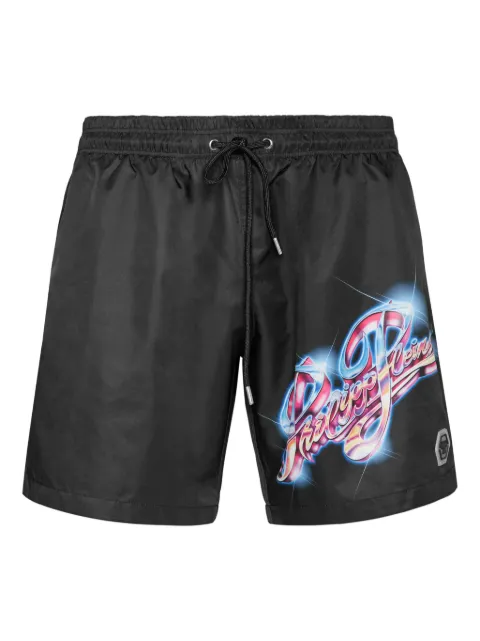 Philipp Plein Boxer swim shorts Black SAECMMX0138PNY002N