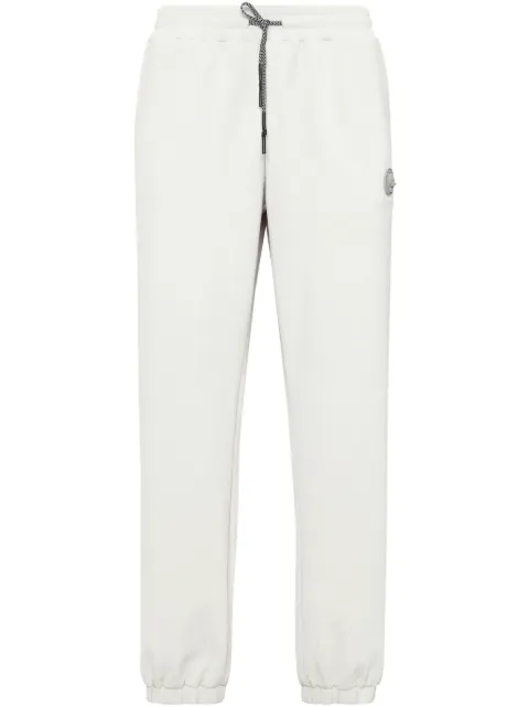 Plein Sport logo-patch track pants Grey SAECMJT2477STE003N