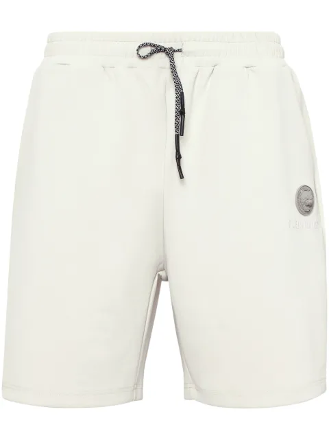 Plein Sport logo-print track shorts Grey SAECMJT2476STE003N