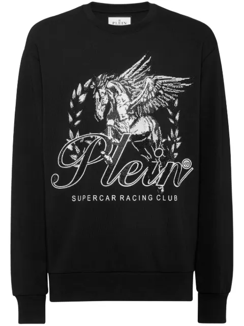 Philipp Plein Racing Club sweatshirt Black SAECMJO1339PTE003N
