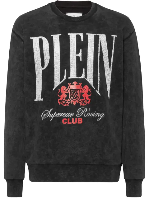 Philipp Plein Racing Club sweatshirt Black SAECMJO1337PTE003N