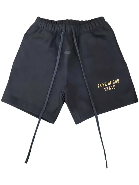 FEAR OF GOD ESSENTIALS logo-print track pants Black 160BT242000F