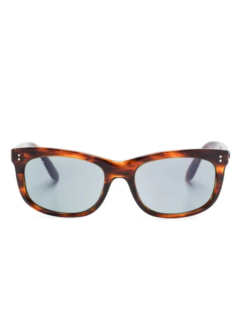 Ray-Ban Balorette rectangle-frame sunglasses Brown RB2389