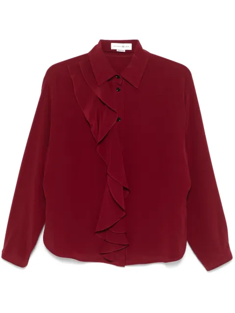 Victoria Beckham silk shirt Red 1424WSH005865A