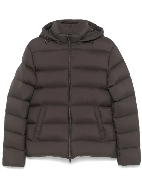Herno hooded padded jacket Brown PI001181U12456Z