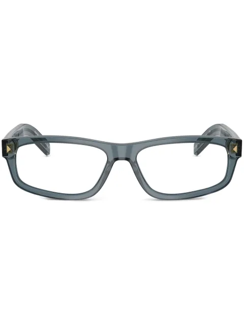 Prada Eyewear logo-printed frames Grey PRB02V17T1O1