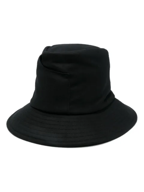 Yohji Yamamoto felted hat Black F0H83164
