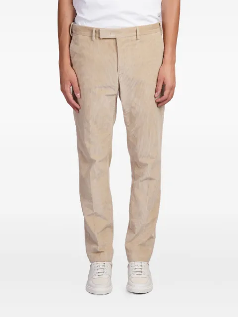 PT Torino corduroy straight-leg trousers Neutrals COASX0Z00FWDPG810030