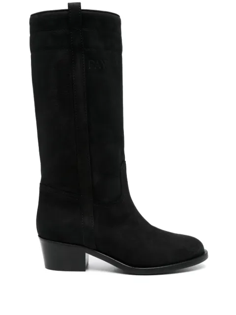 Fay 45mm suede boots Black MCW6640FI60TMM