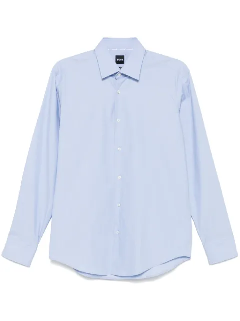 BOSS twill shirt Blue 50527242