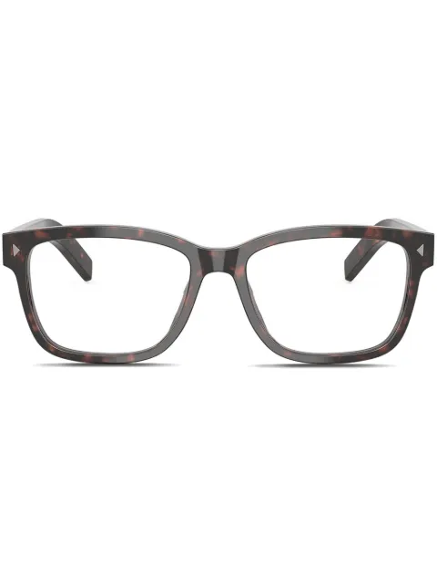 Prada Eyewear square-frame glasses Brown PRB10V17N1O1