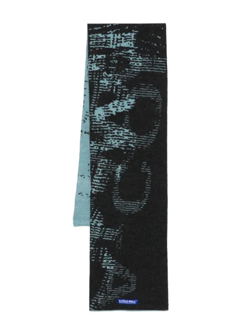 A-COLD-WALL* Annex scarf Blue ACWUA202
