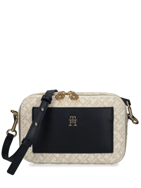 Tommy Hilfiger monogram-print crossbody bag Neutrals AW0AW16710