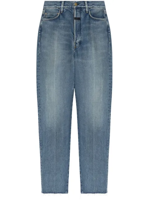 Fear Of God logo straight-leg jeans Blue FG24FW402009DNM