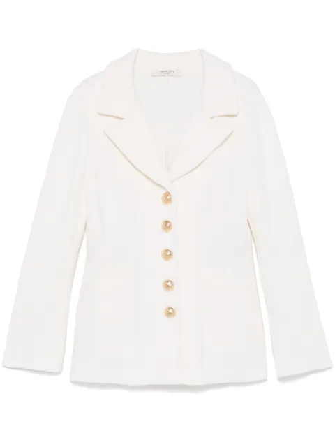 Charlott knitted blazer White 520219