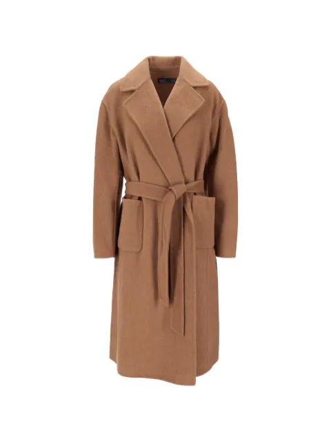 Polo Ralph Lauren belted wool coat Brown 211941395002