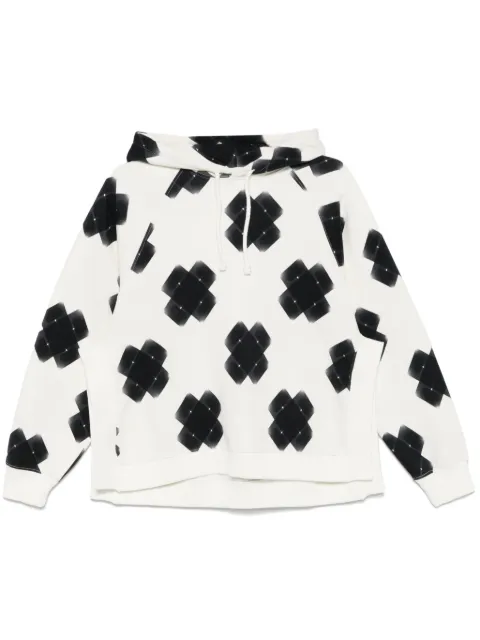 Henrik Vibskov Slit Punch sweatshirt White AW24STUDF801